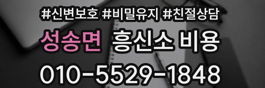 성송면 흥신소 비용
