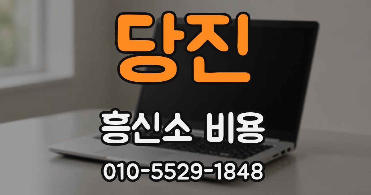 당진 흥신소 비용