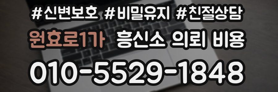 원효로1가 흥신소 의뢰 비용