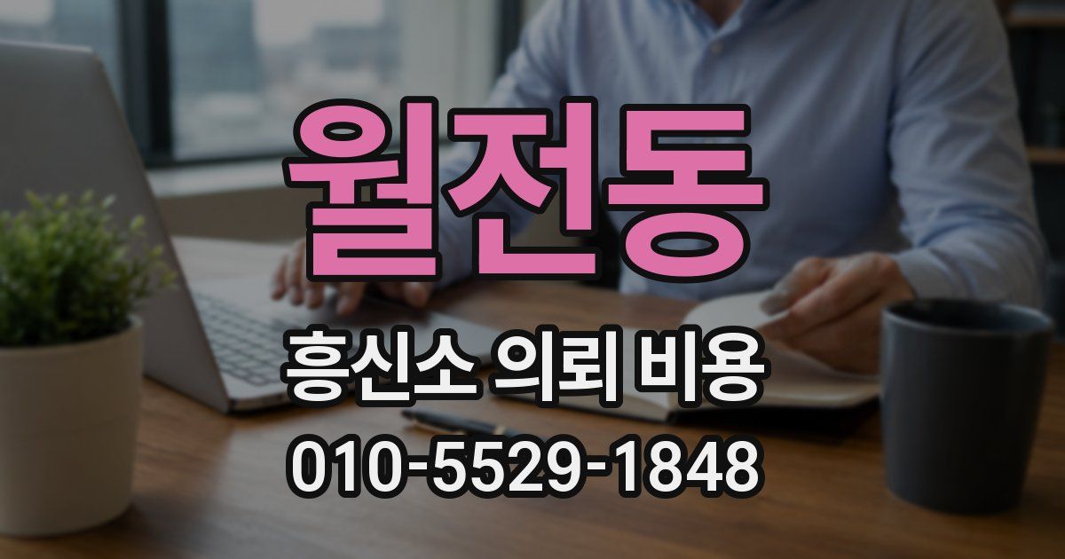 월전동 흥신소 의뢰 비용