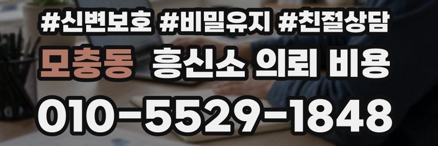 모충동 흥신소 의뢰 비용