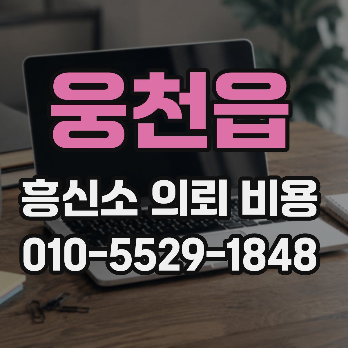 웅천읍 흥신소 의뢰 비용