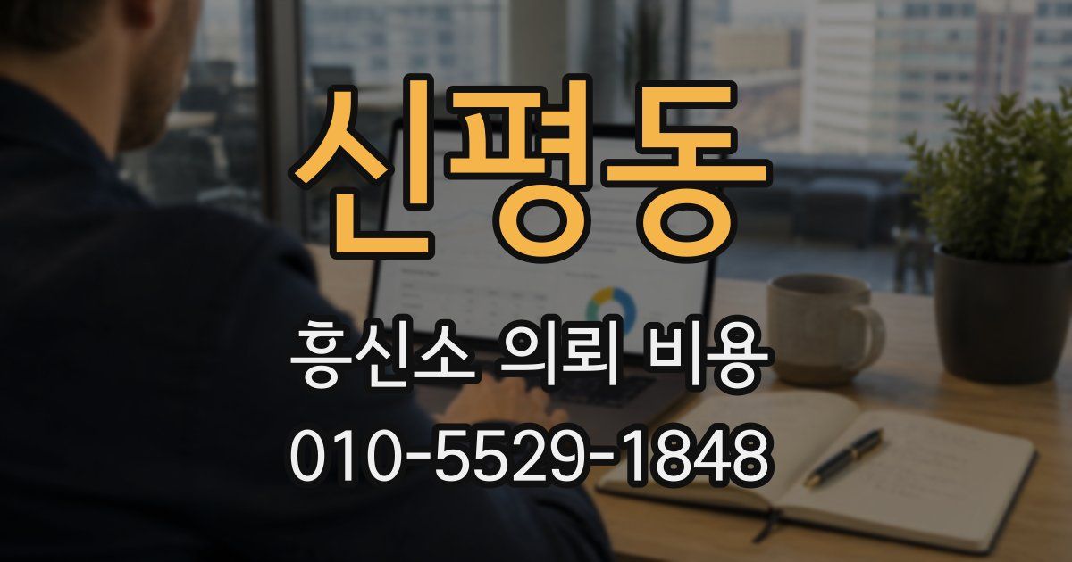 신평동 흥신소 의뢰 비용