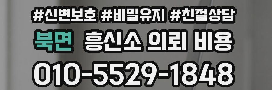 북면 흥신소 의뢰 비용