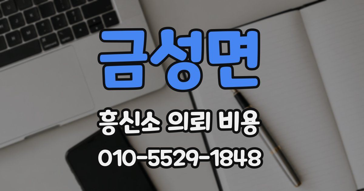 금성면 흥신소 의뢰 비용