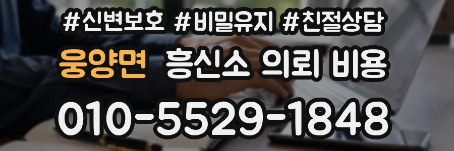 웅양면 흥신소 의뢰 비용