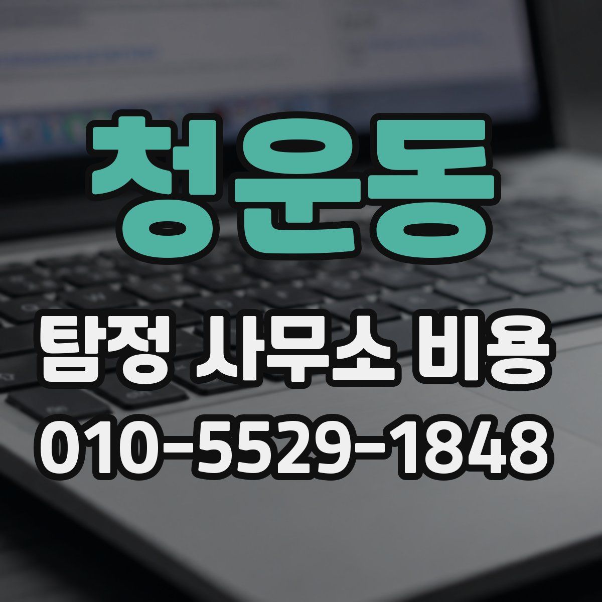 청운동 탐정 사무소 비용