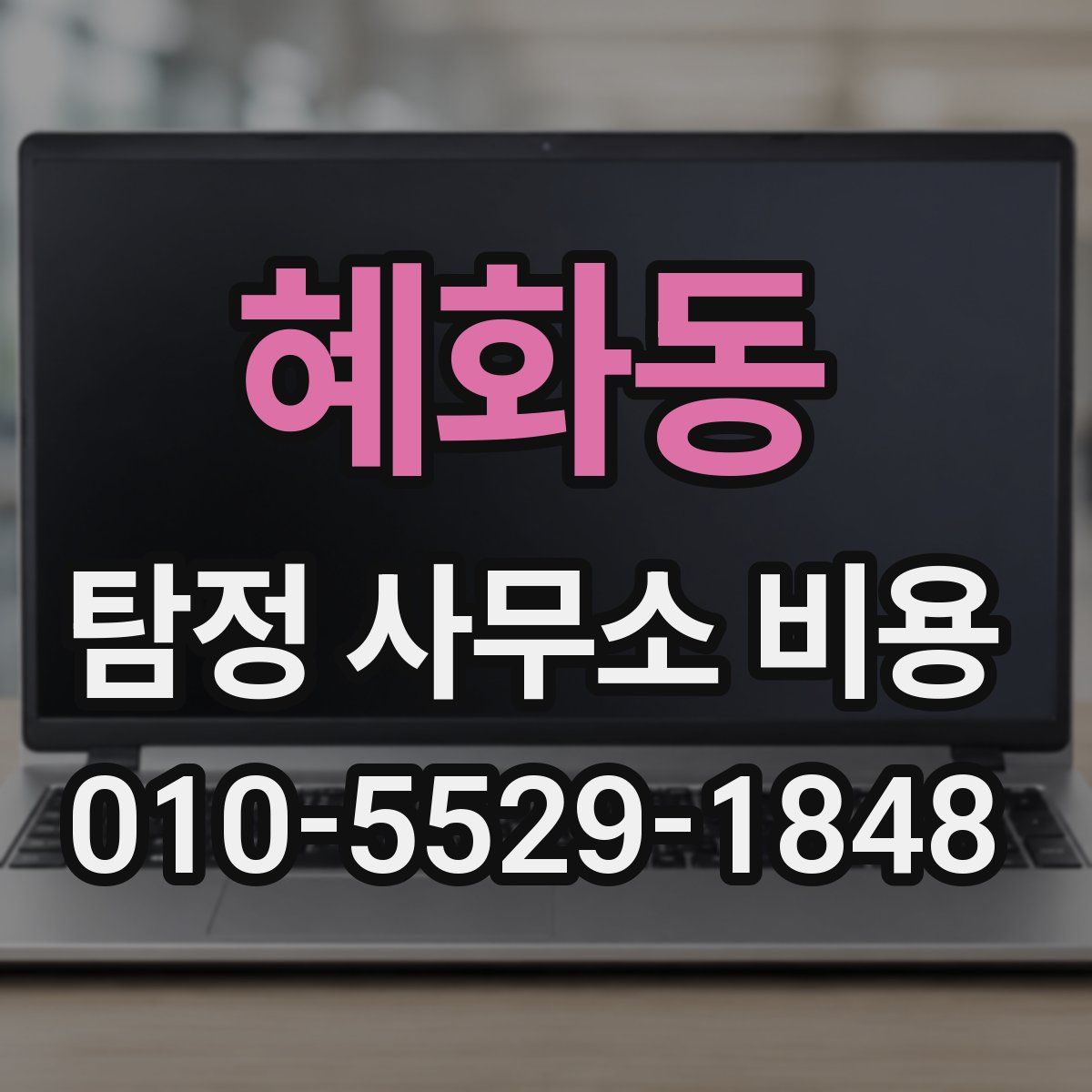 혜화동 탐정 사무소 비용