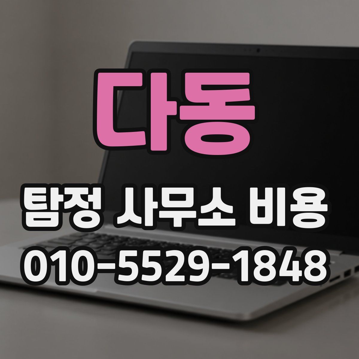 다동 탐정 사무소 비용