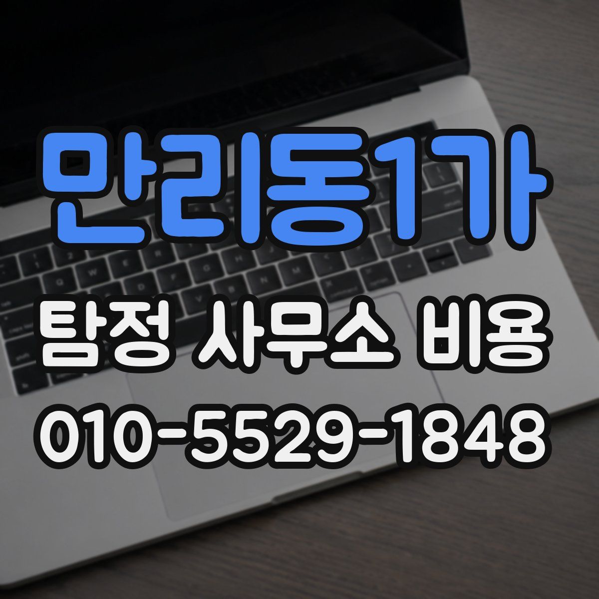 만리동1가 탐정 사무소 비용