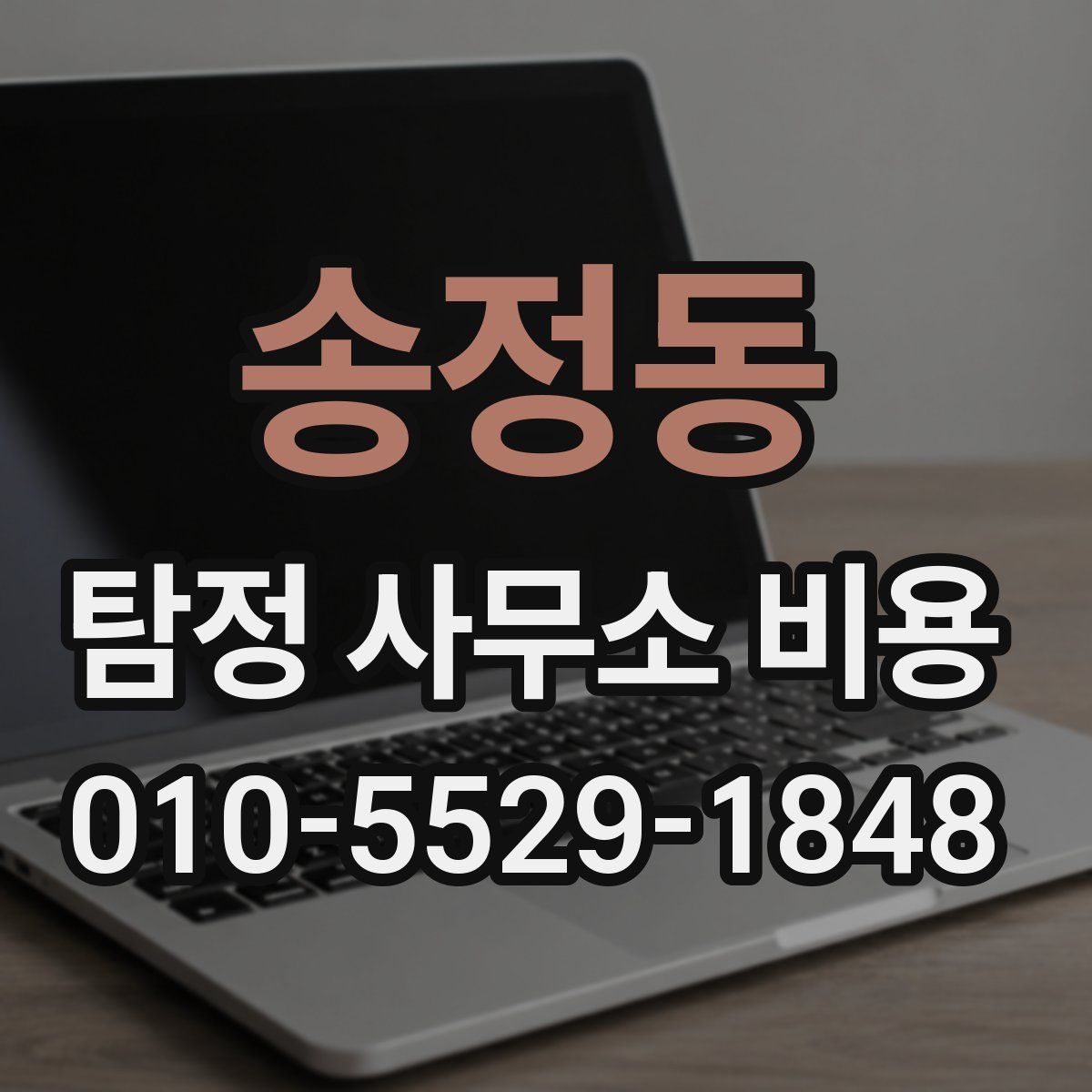 송정동 탐정 사무소 비용