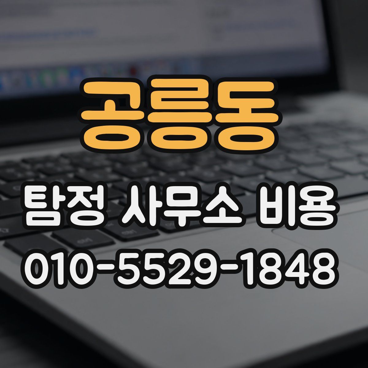 공릉동 탐정 사무소 비용
