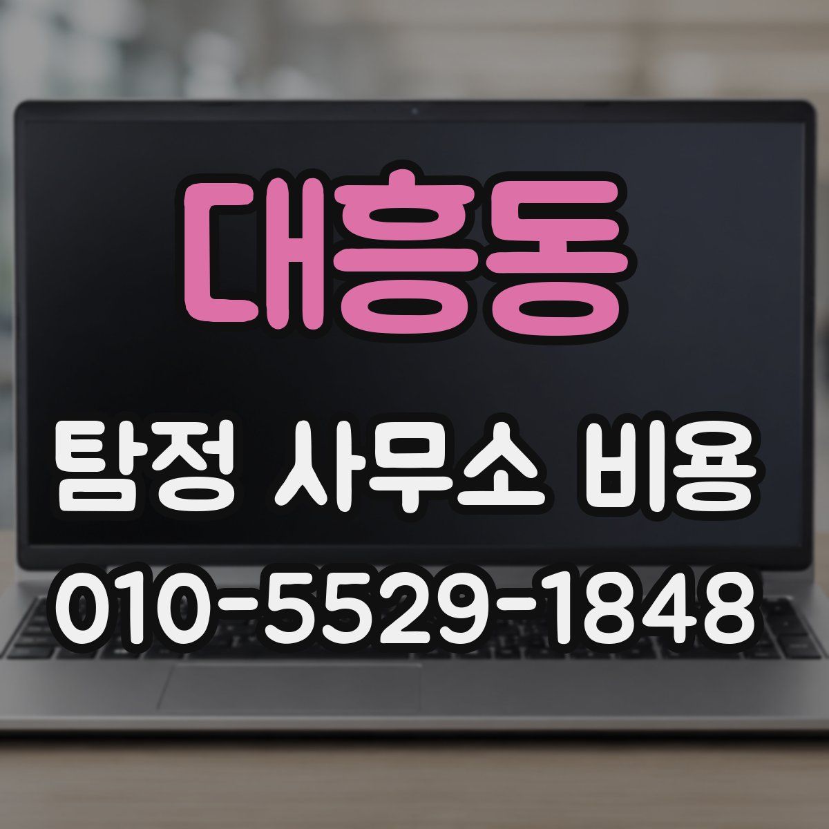 대흥동 탐정 사무소 비용