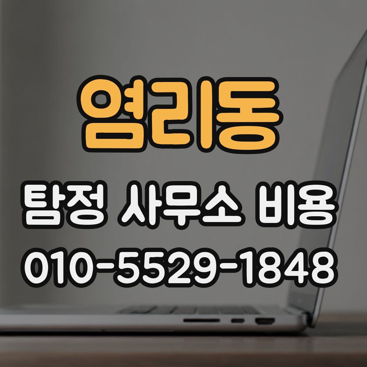 염리동 탐정 사무소 비용