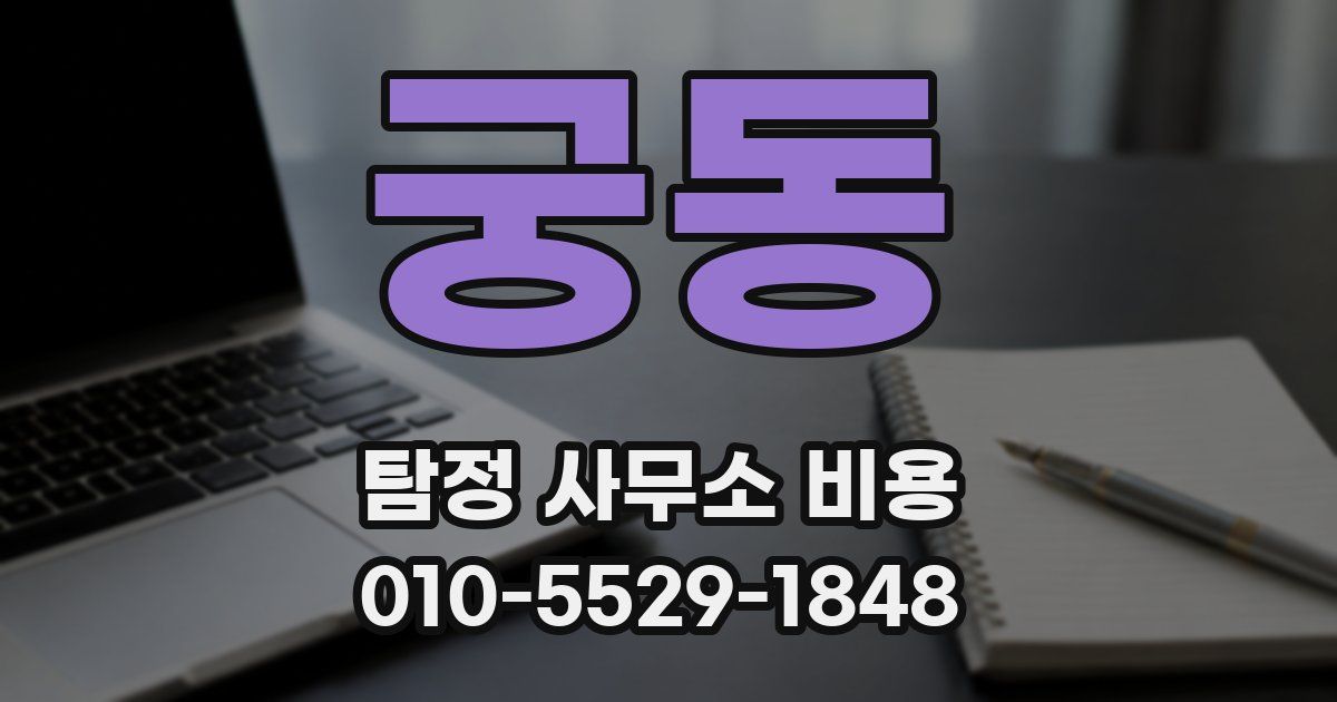궁동 탐정 사무소 비용