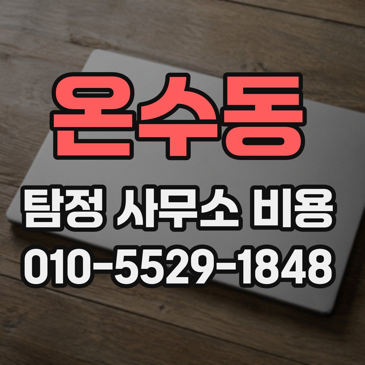 온수동 탐정 사무소 비용