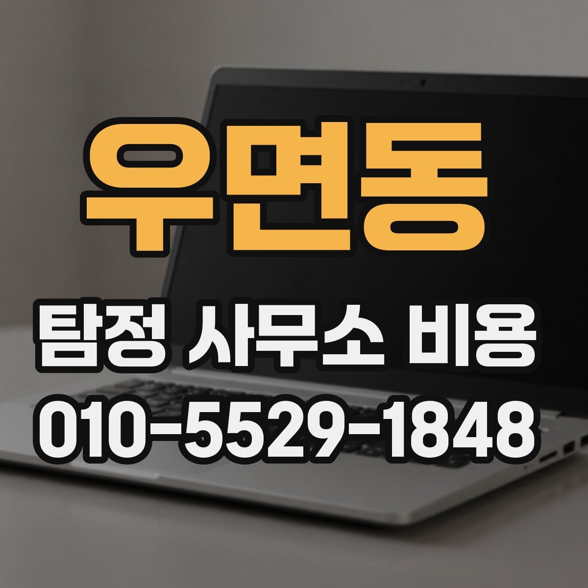 우면동 탐정 사무소 비용