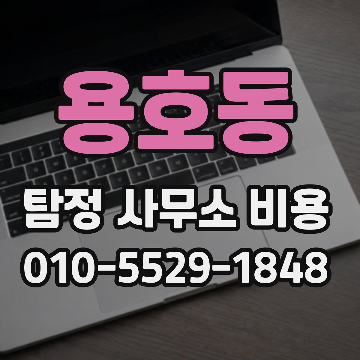 용호동 탐정 사무소 비용