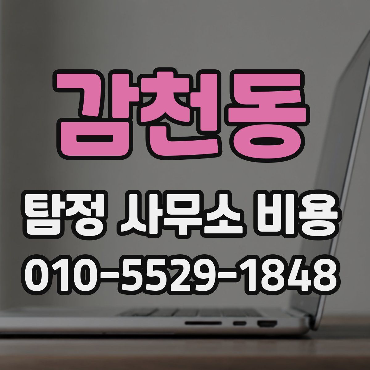 감천동 탐정 사무소 비용