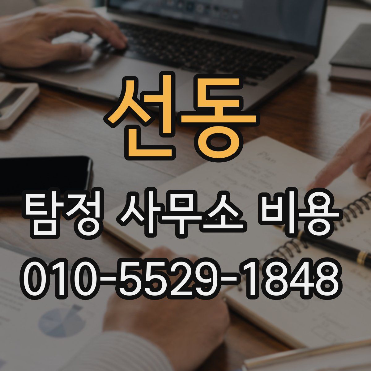 선동 탐정 사무소 비용