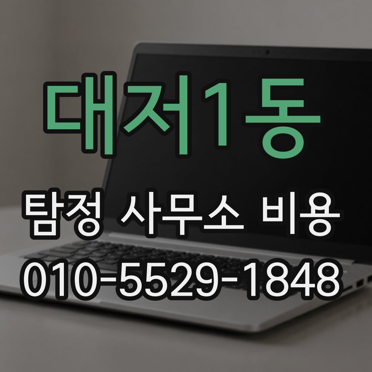 대저1동 탐정 사무소 비용