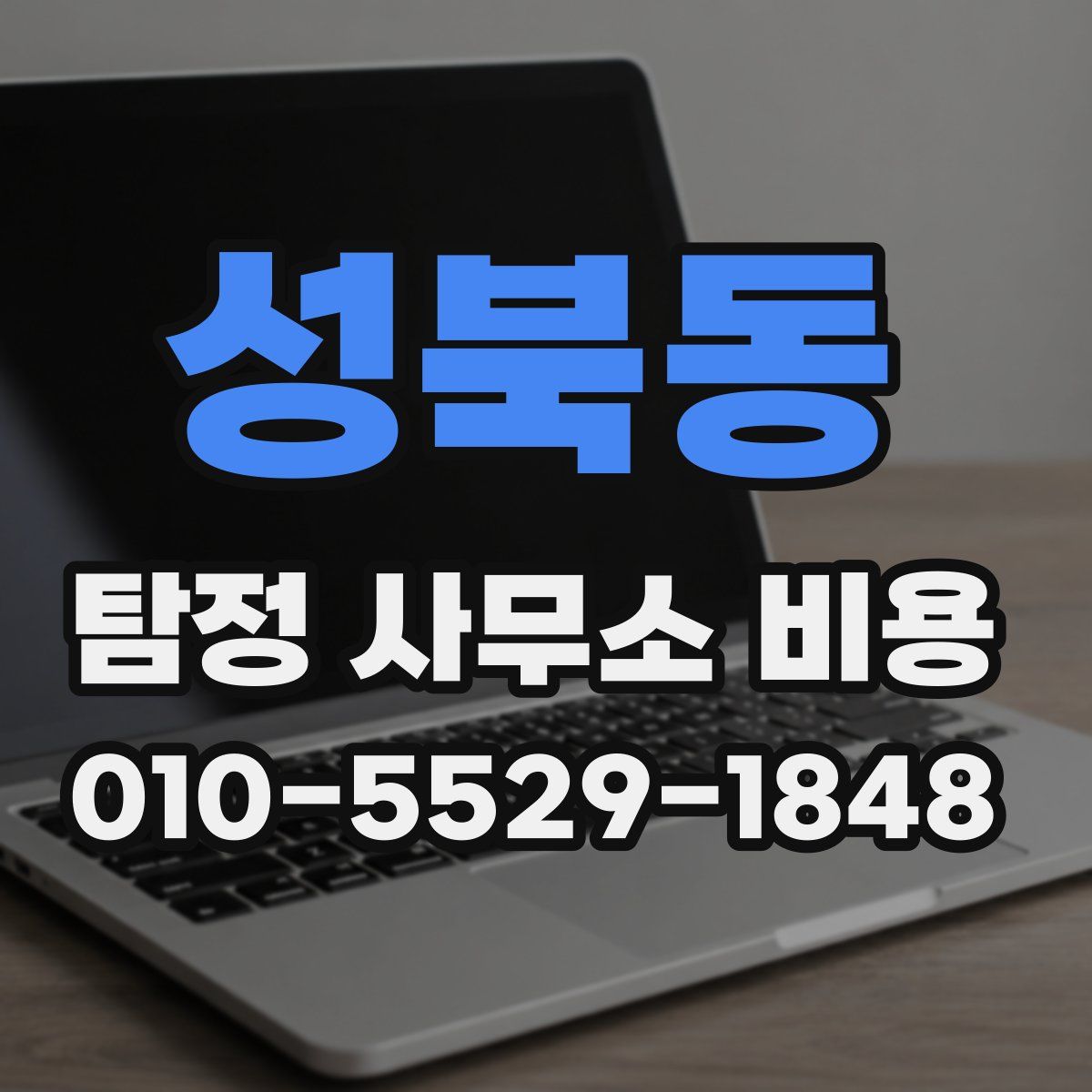 성북동 탐정 사무소 비용