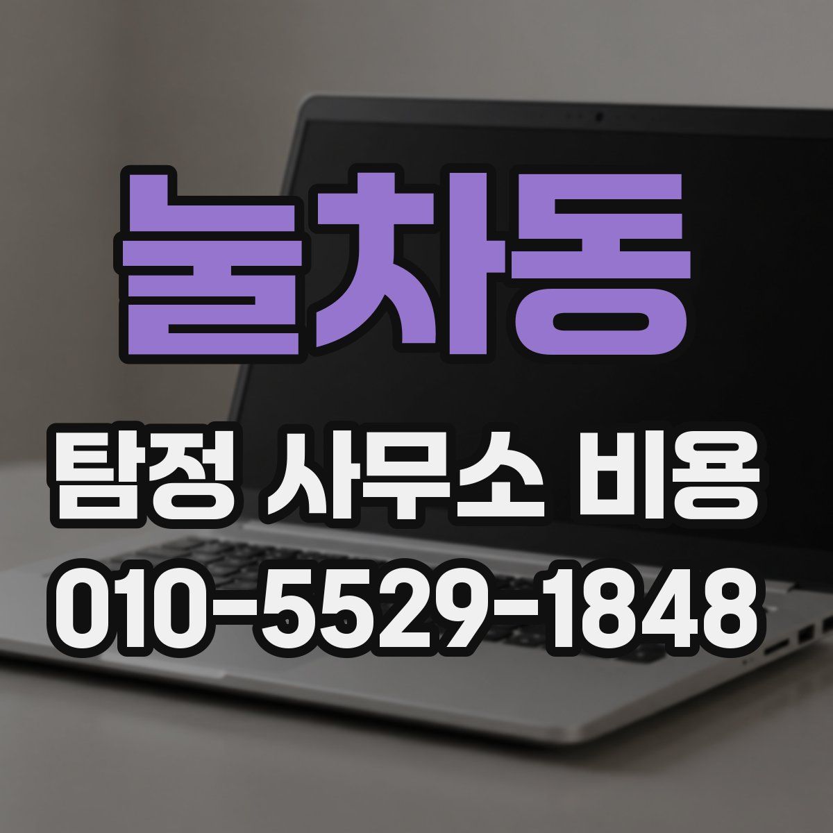 눌차동 탐정 사무소 비용