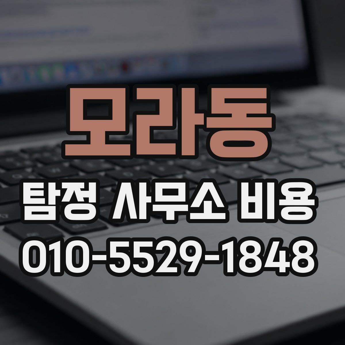 모라동 탐정 사무소 비용