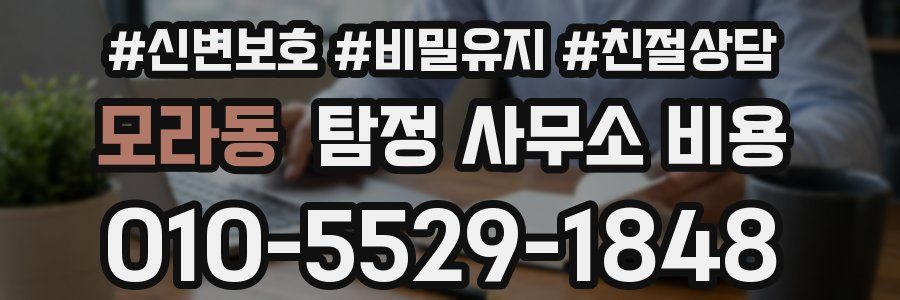 모라동 탐정 사무소 비용
