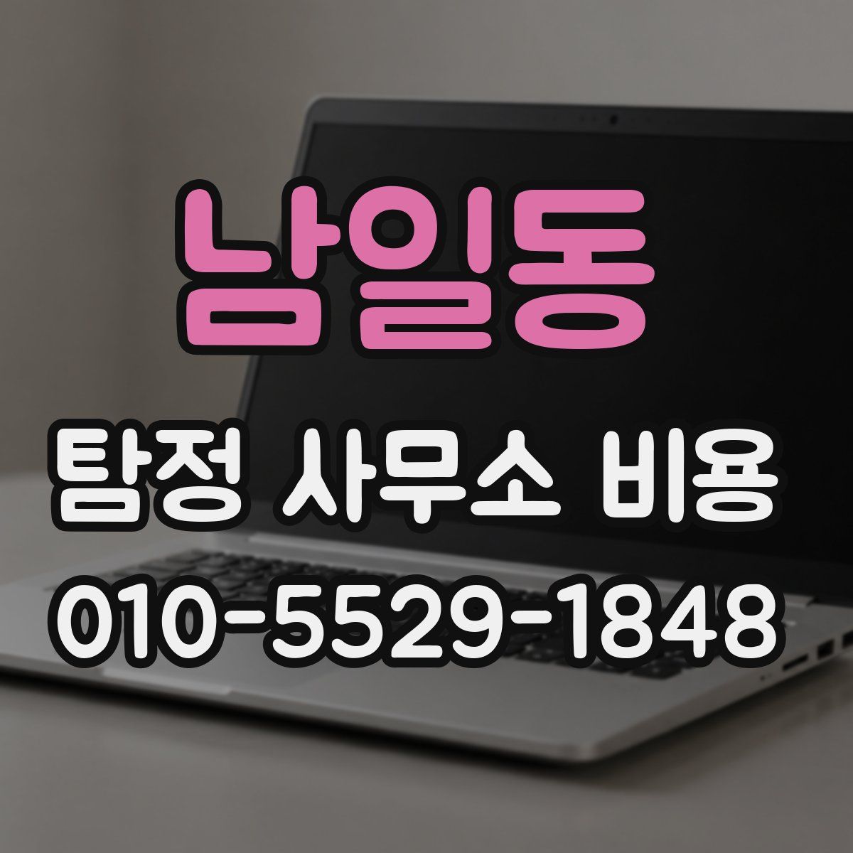 남일동 탐정 사무소 비용