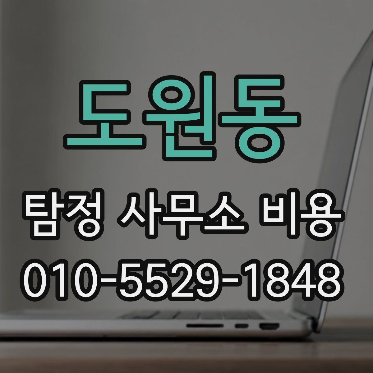 도원동 탐정 사무소 비용