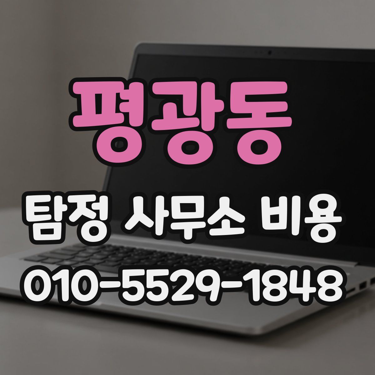 평광동 탐정 사무소 비용