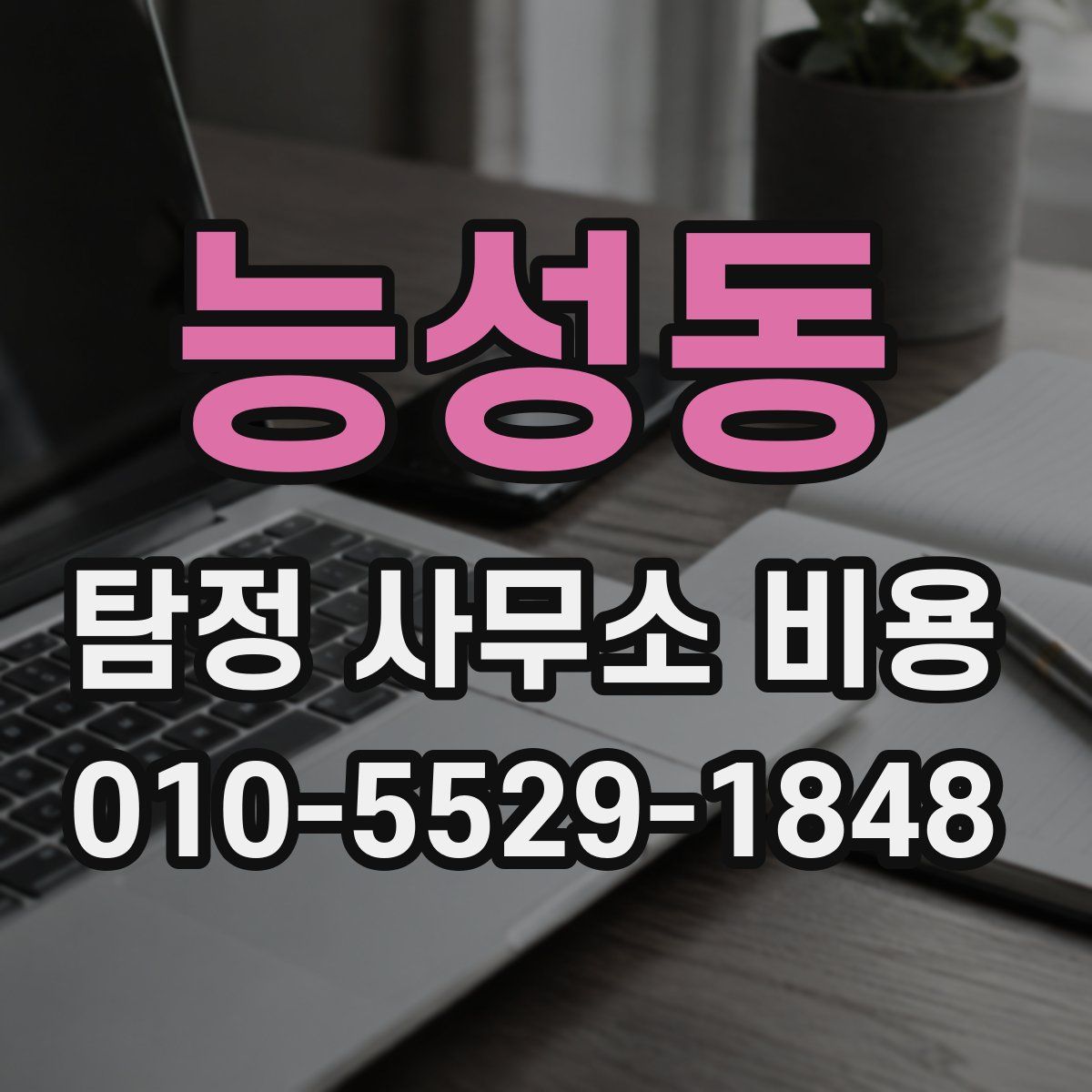 능성동 탐정 사무소 비용