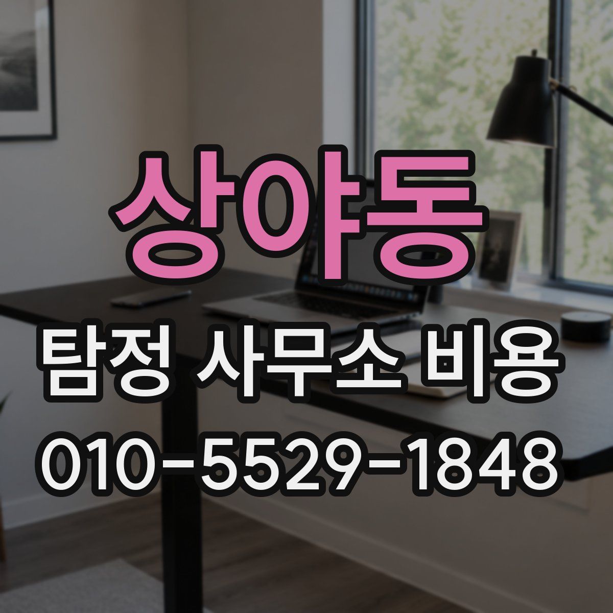 상야동 탐정 사무소 비용