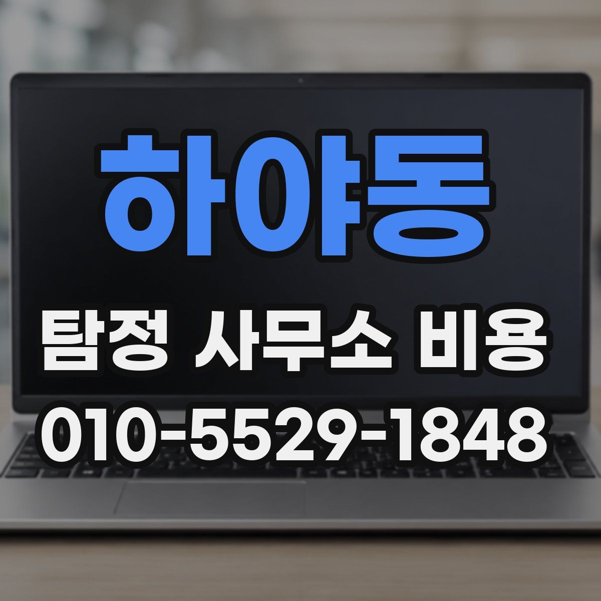 하야동 탐정 사무소 비용
