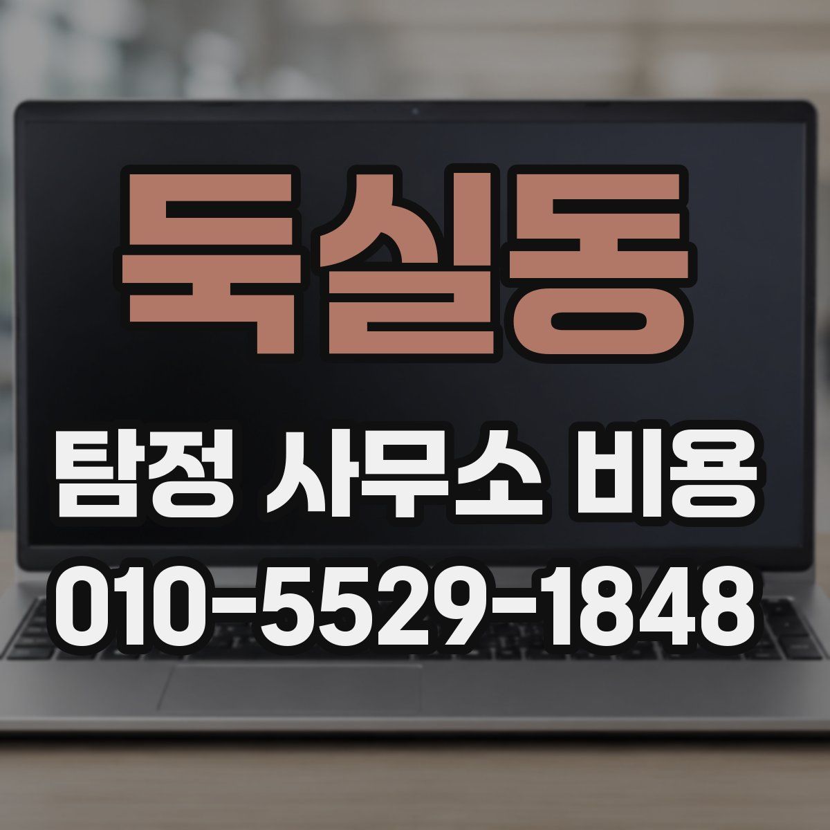 둑실동 탐정 사무소 비용