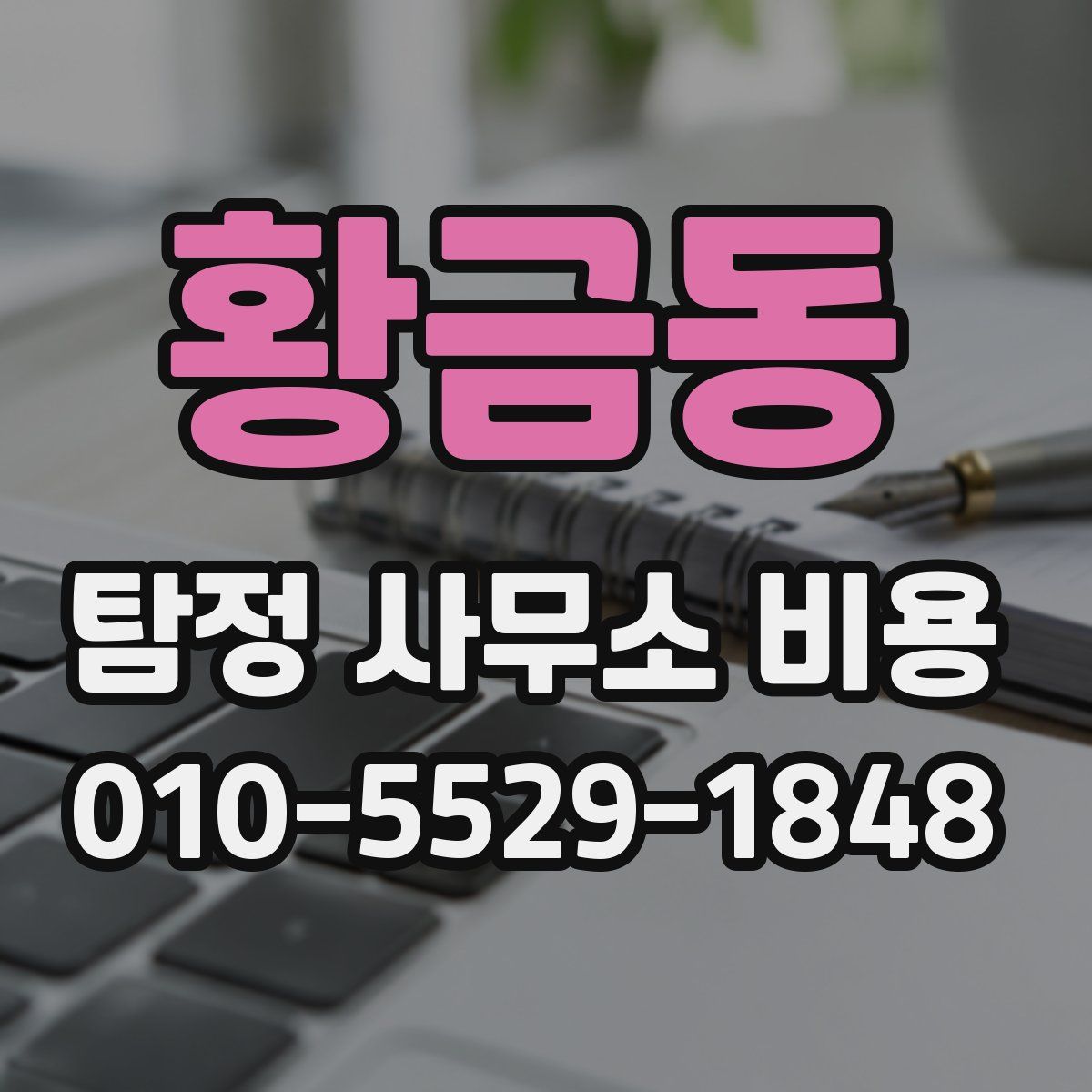 황금동 탐정 사무소 비용