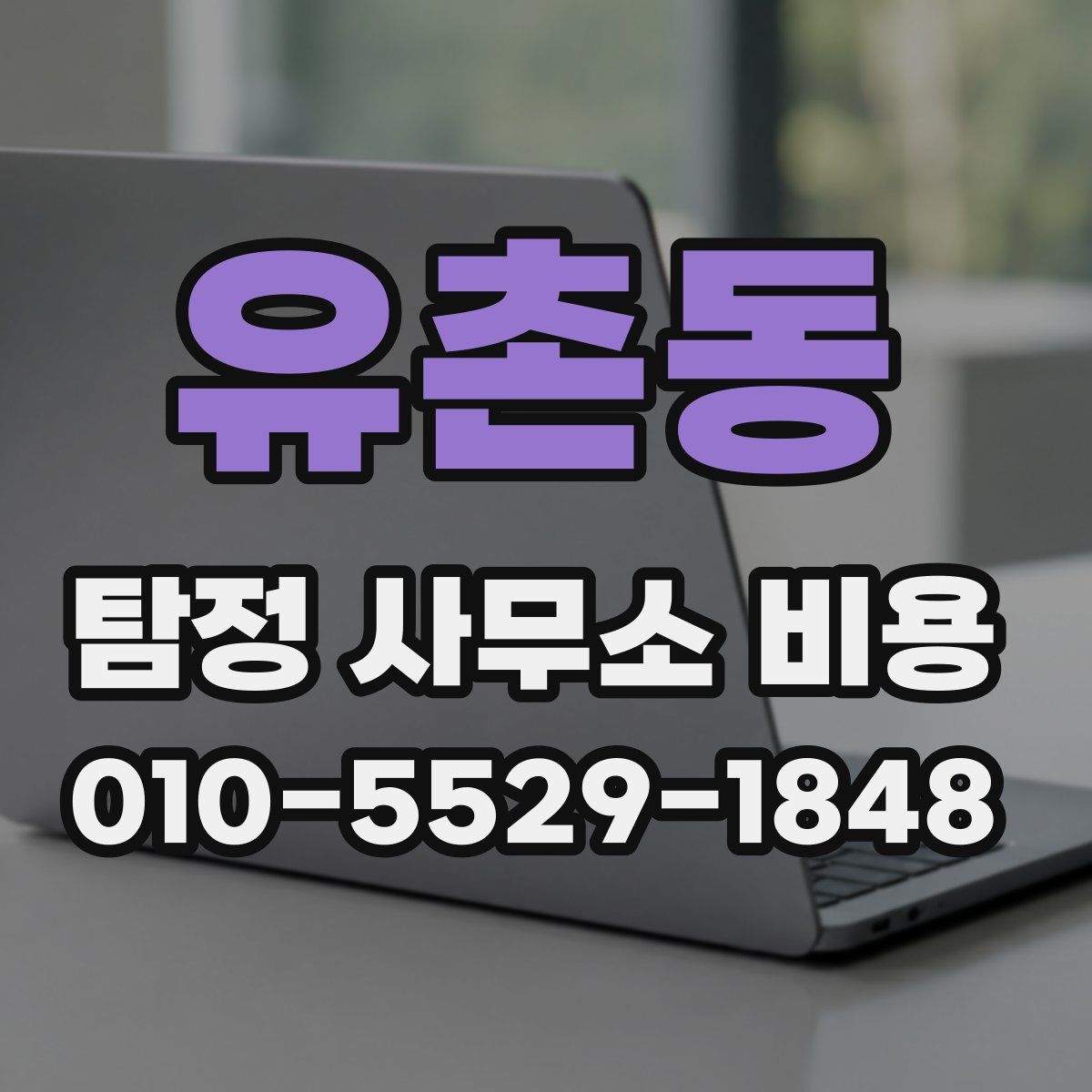 유촌동 탐정 사무소 비용