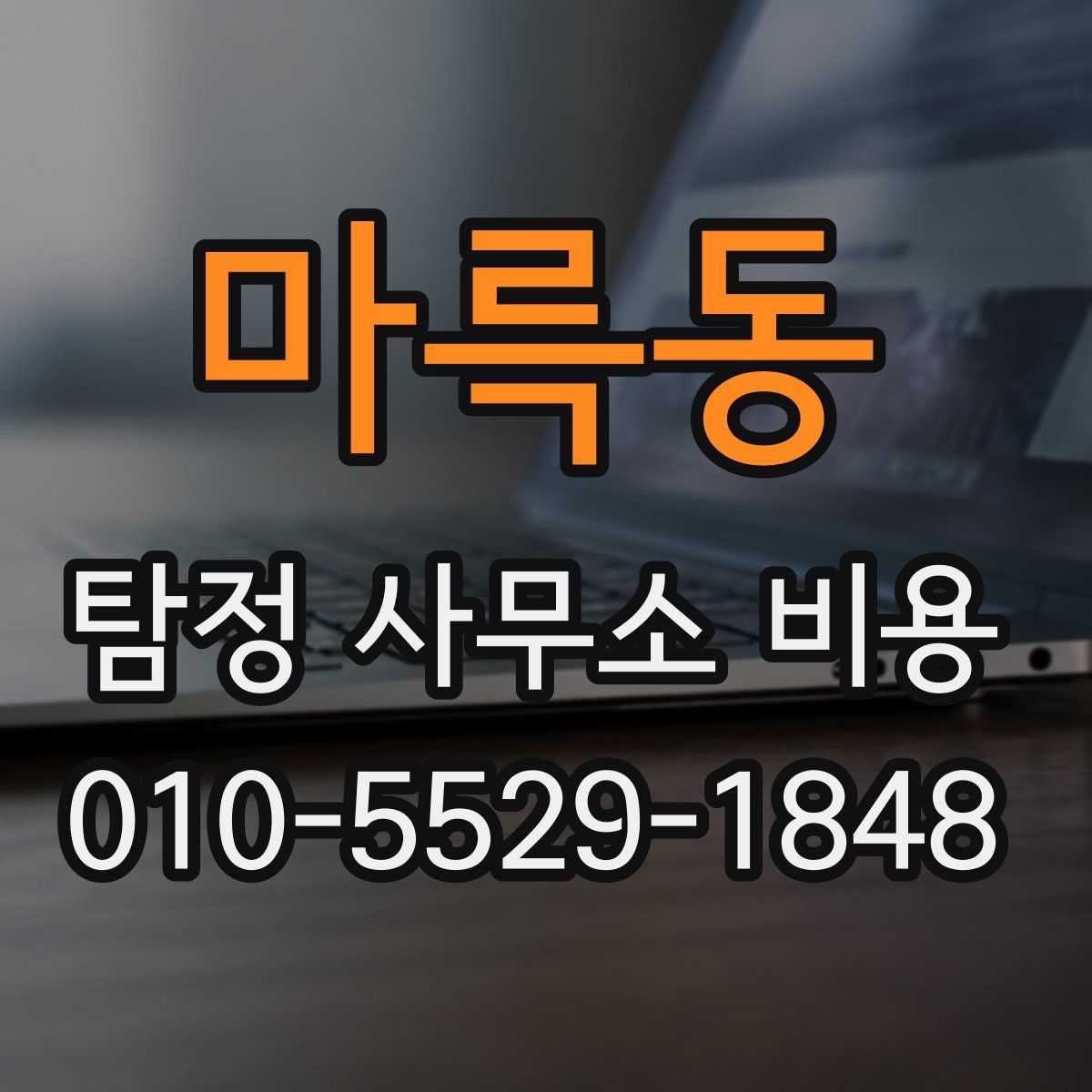 마륵동 탐정 사무소 비용