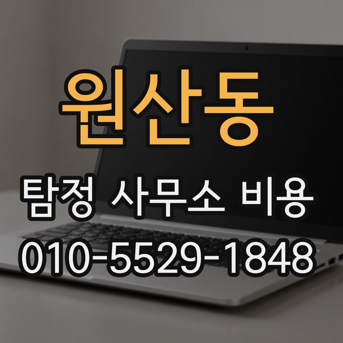 원산동 탐정 사무소 비용