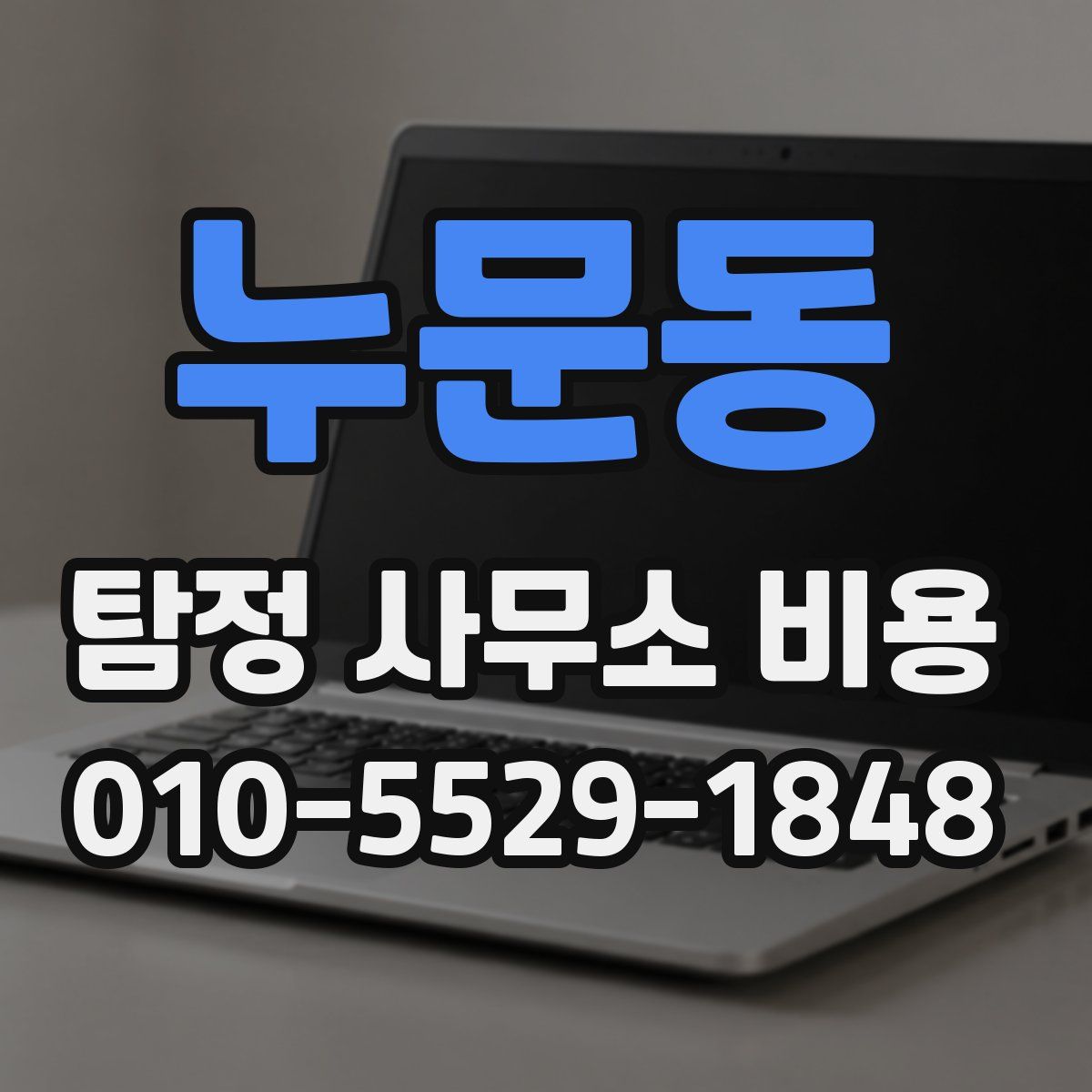누문동 탐정 사무소 비용