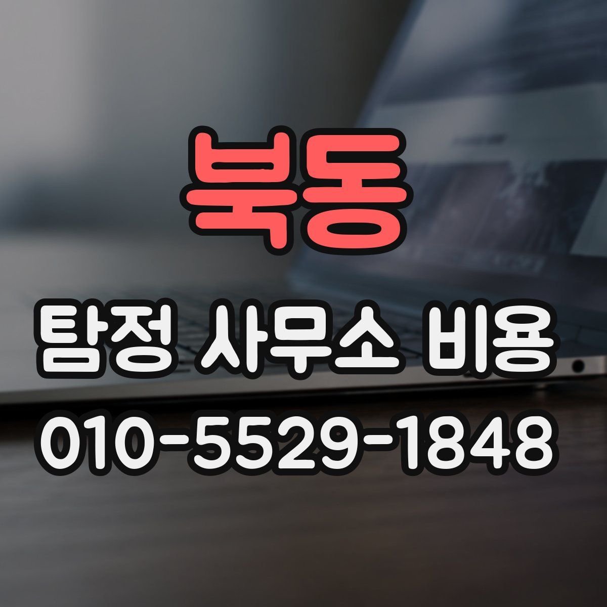 북동 탐정 사무소 비용