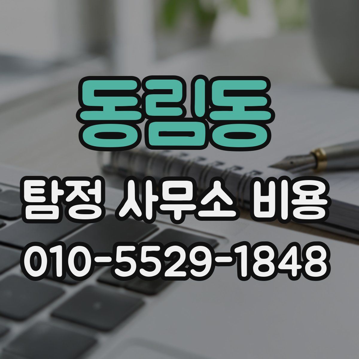동림동 탐정 사무소 비용