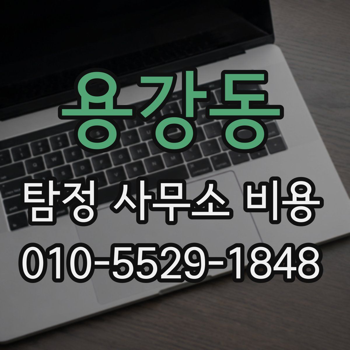 용강동 탐정 사무소 비용