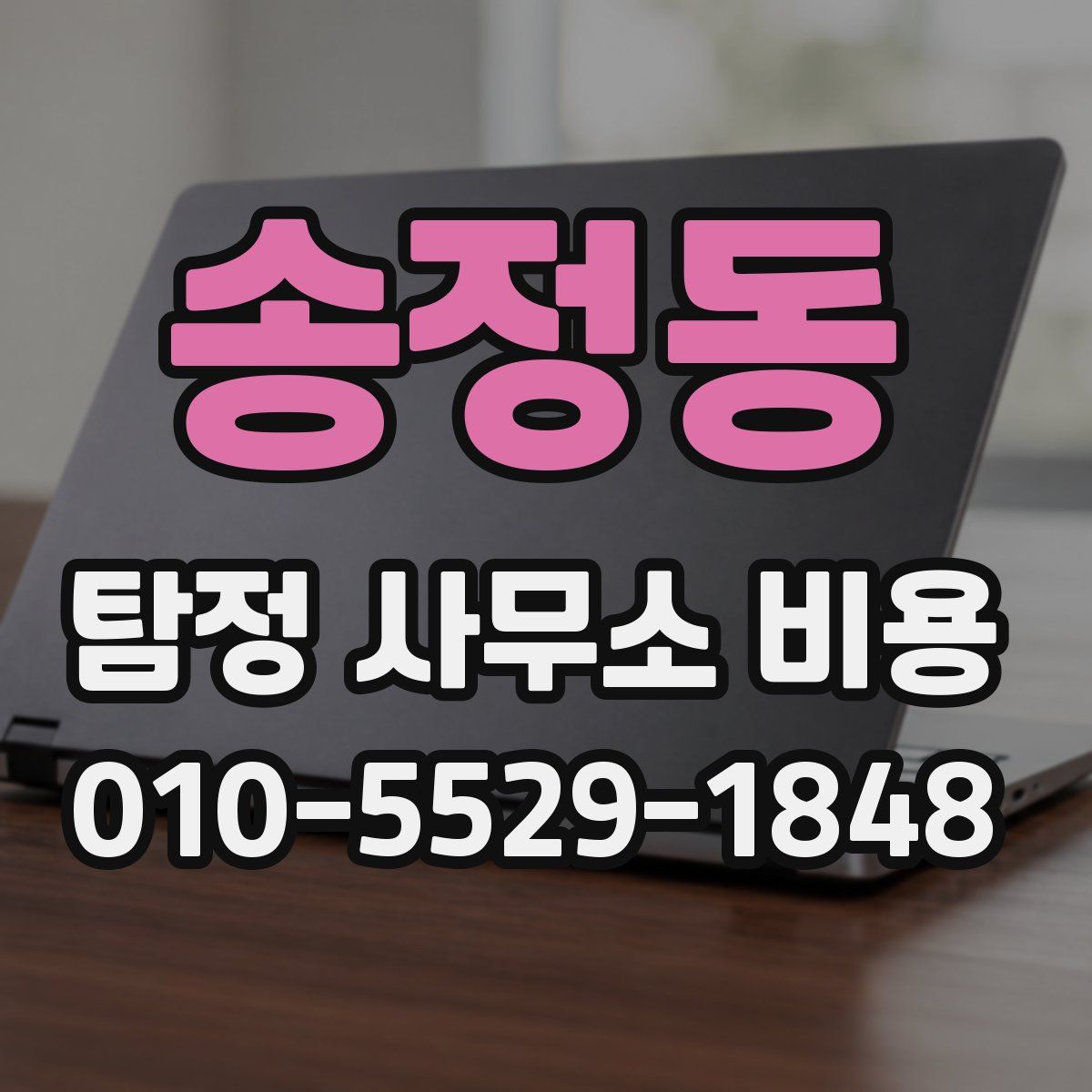 송정동 탐정 사무소 비용