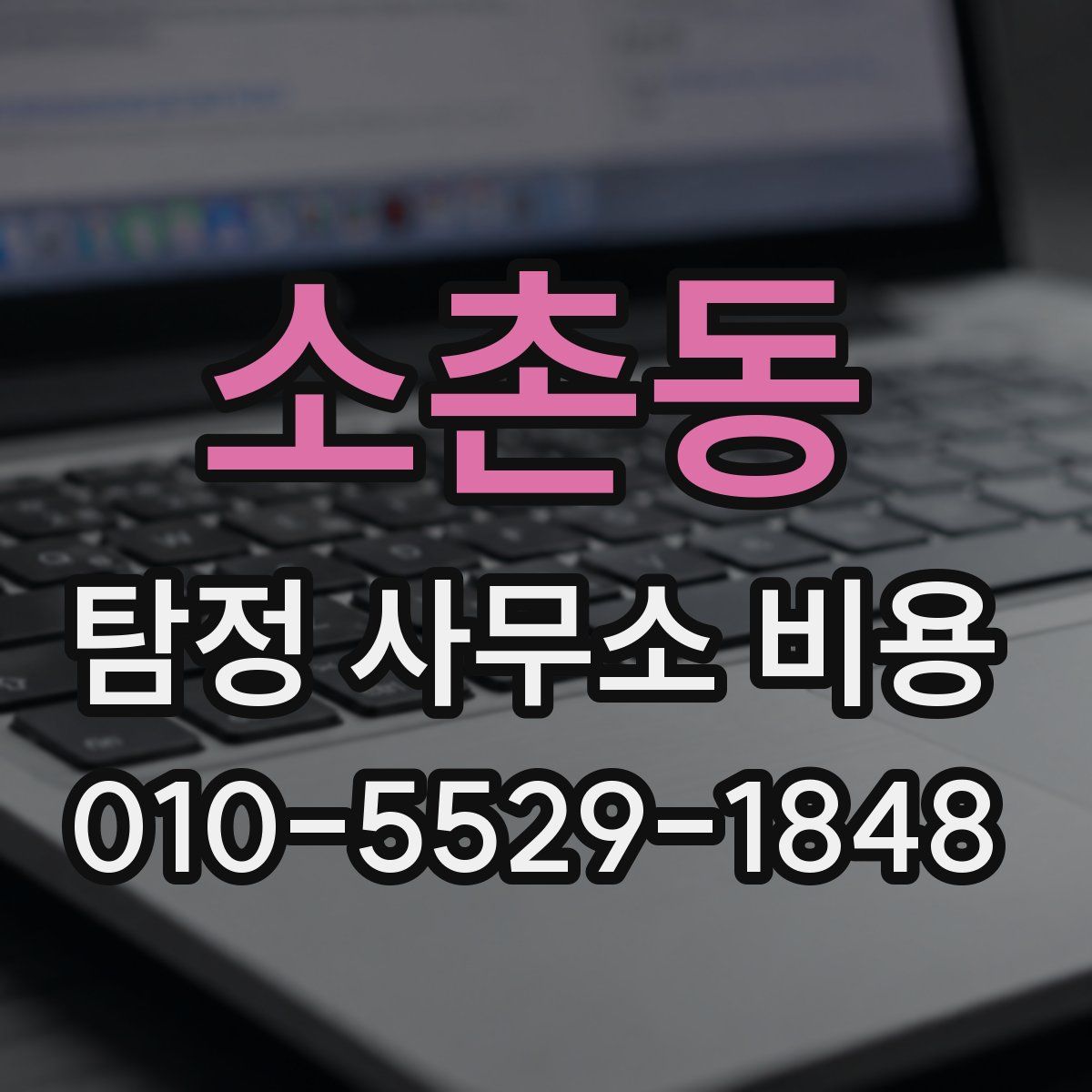 소촌동 탐정 사무소 비용