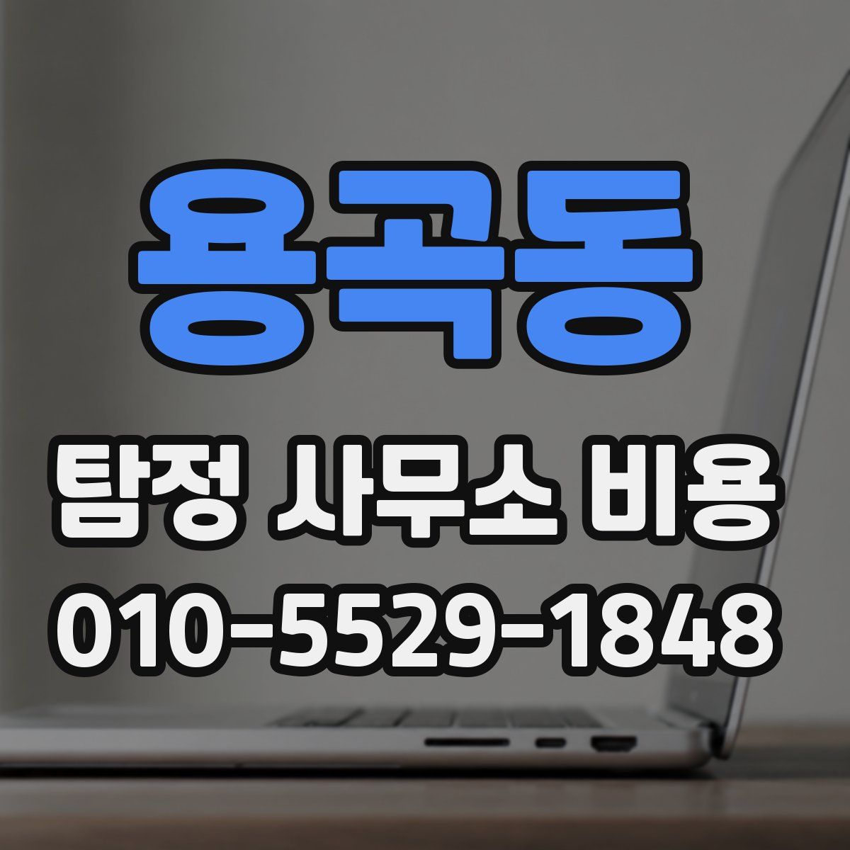 용곡동 탐정 사무소 비용