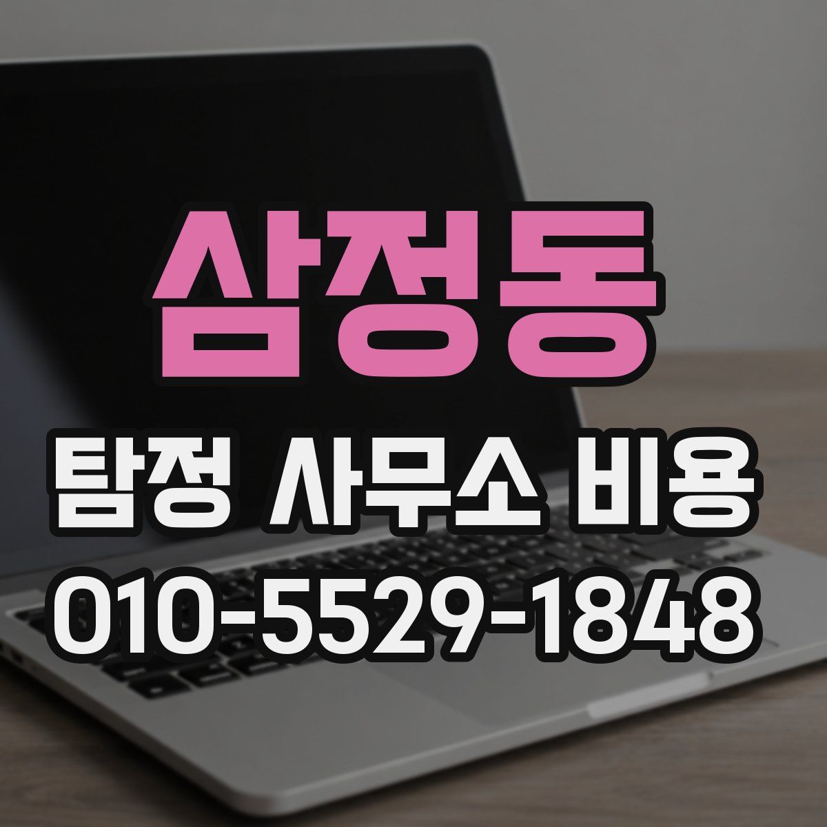삼정동 탐정 사무소 비용