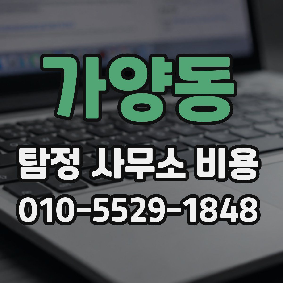 가양동 탐정 사무소 비용