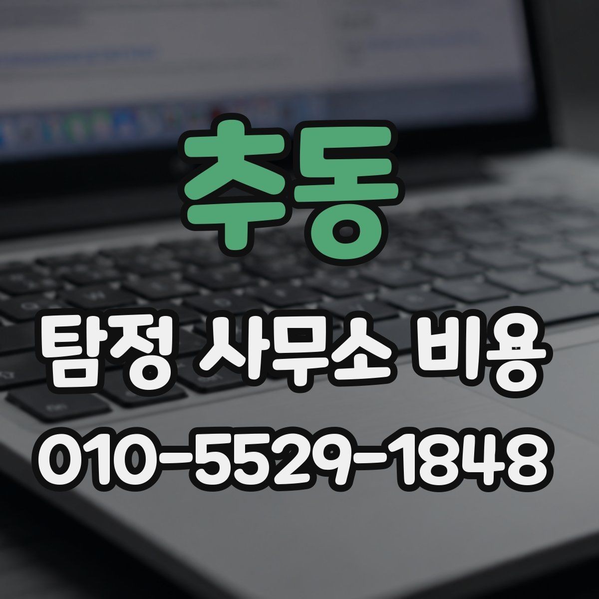 추동 탐정 사무소 비용 비교에서 중요한 차별점
